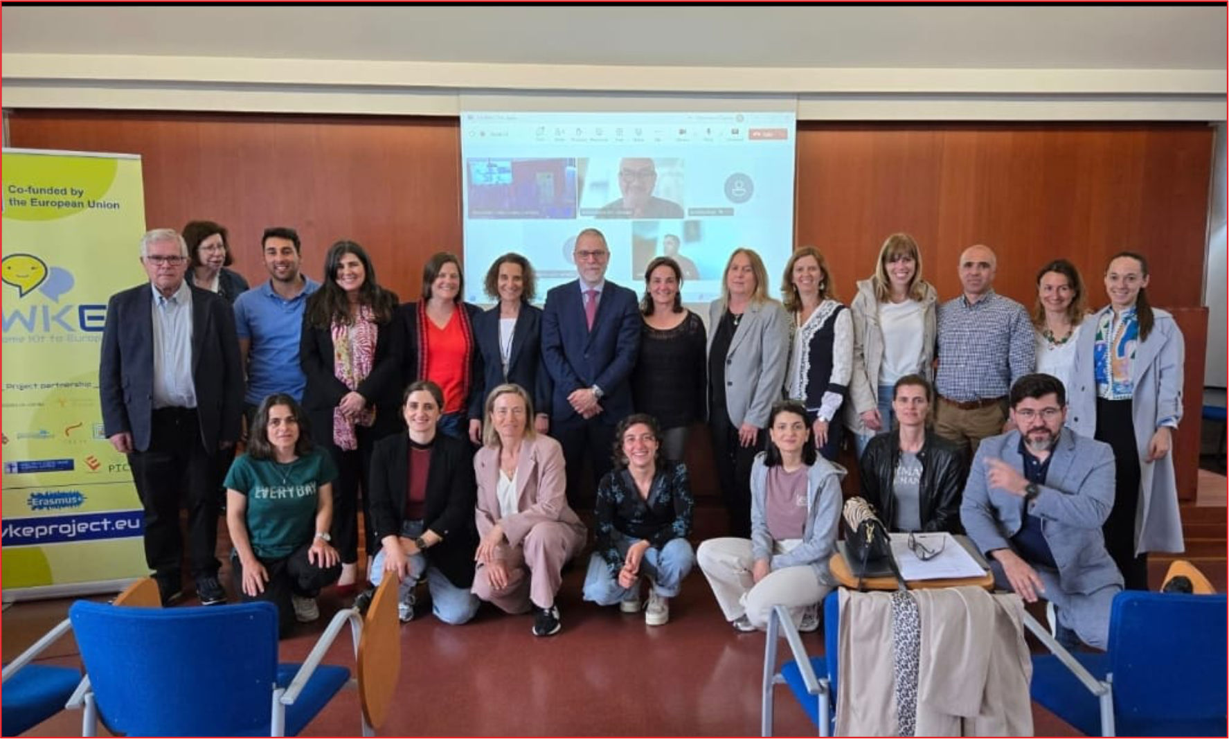 Awke Project transnational meeting A Coruña